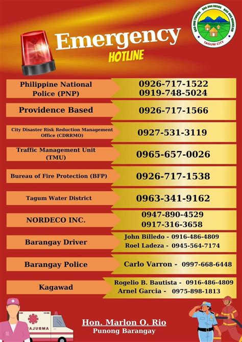 barangay mayamot contact number|Emergency Hotline .